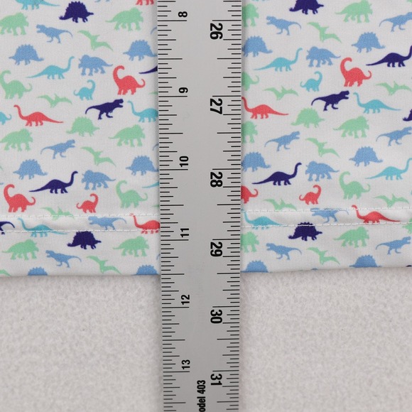 Rhoback The Jurassic Polo Shirt Large Multicolor Dinosaur AOP Performance Golf - Picture 11 of 12